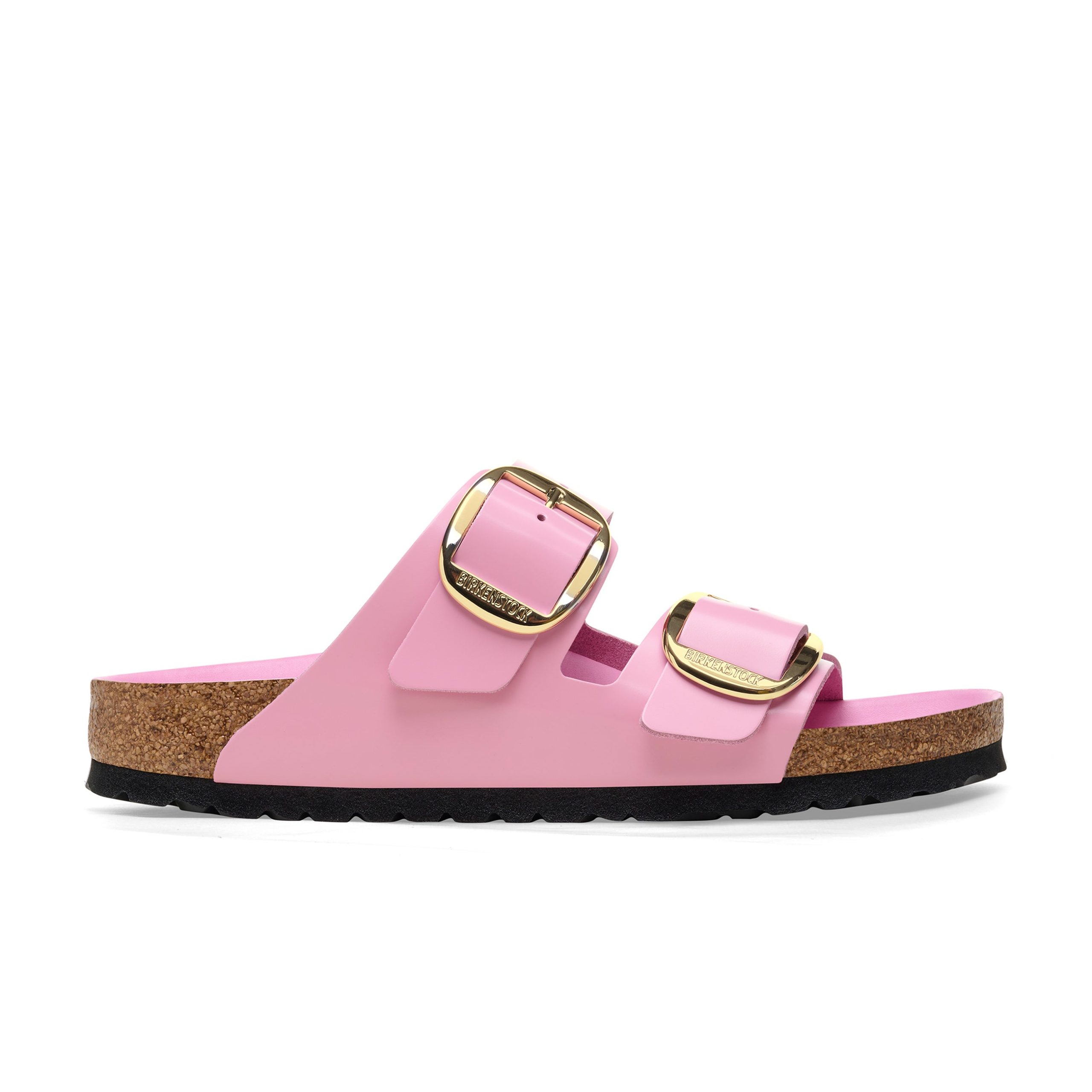 Arizona Big Buckle High Shine Fondant Pink Natural Leather Patent - Image 2