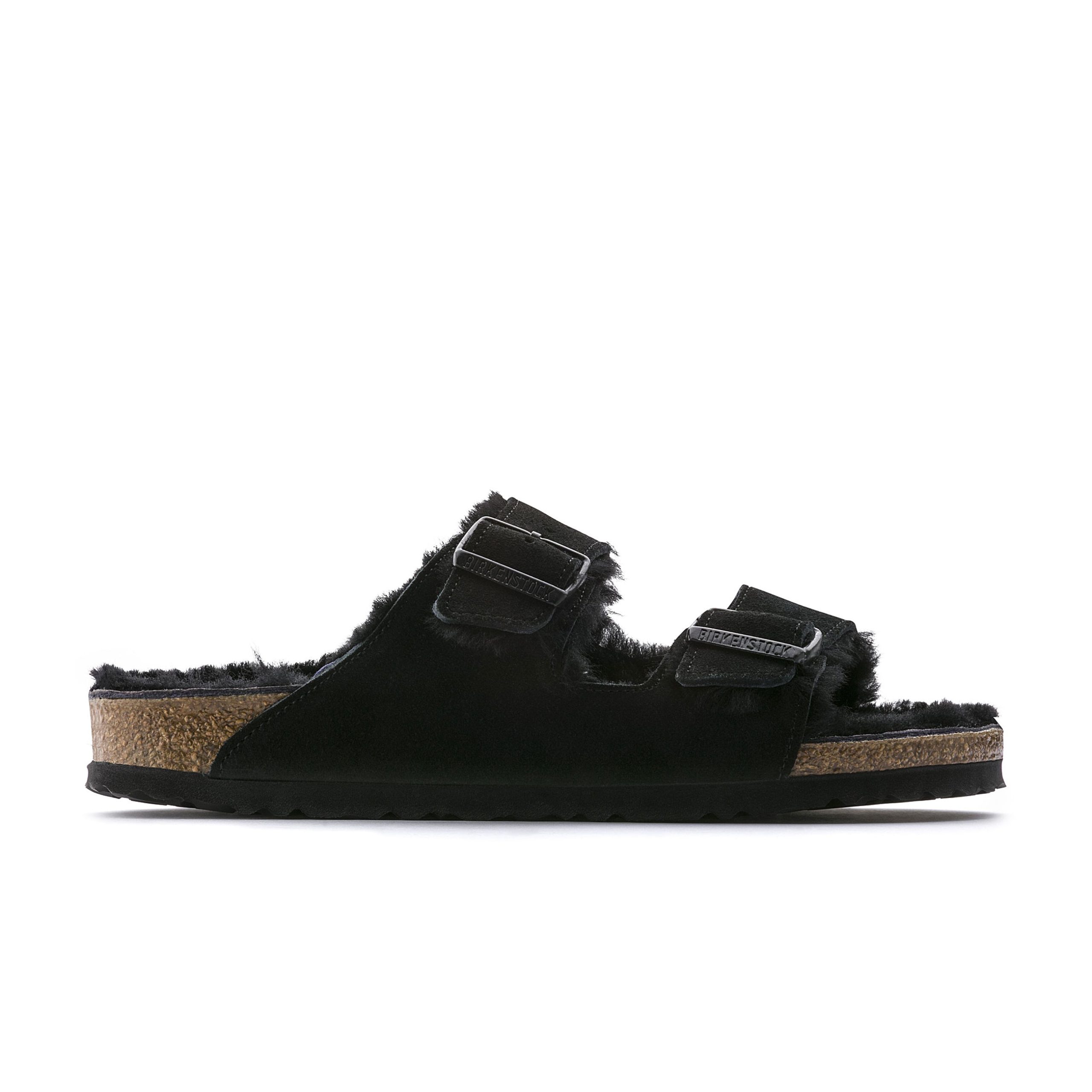 Arizona Shearling Black Suede Leather/Shearling - Image 2