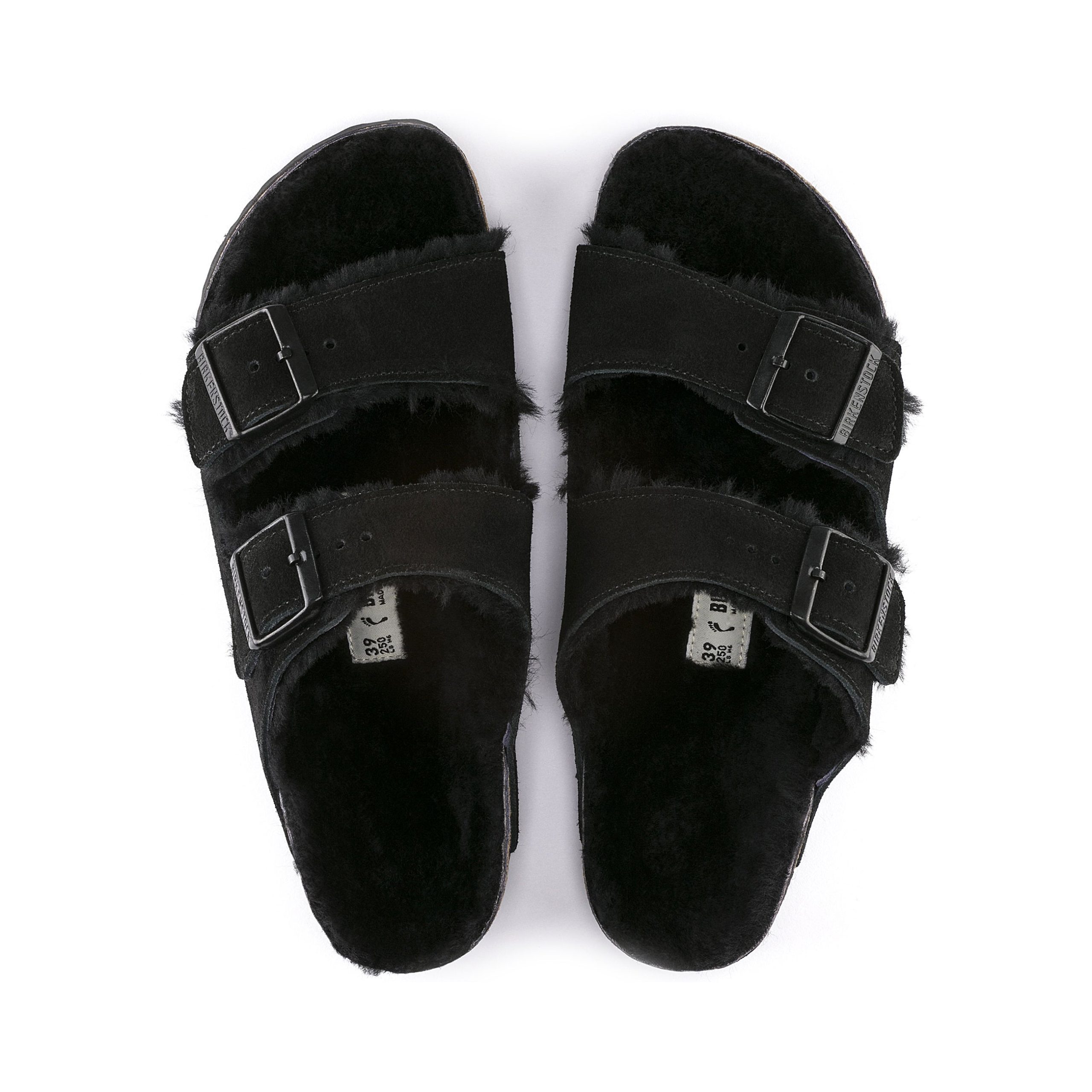 Arizona Shearling Black Suede Leather/Shearling - Image 3