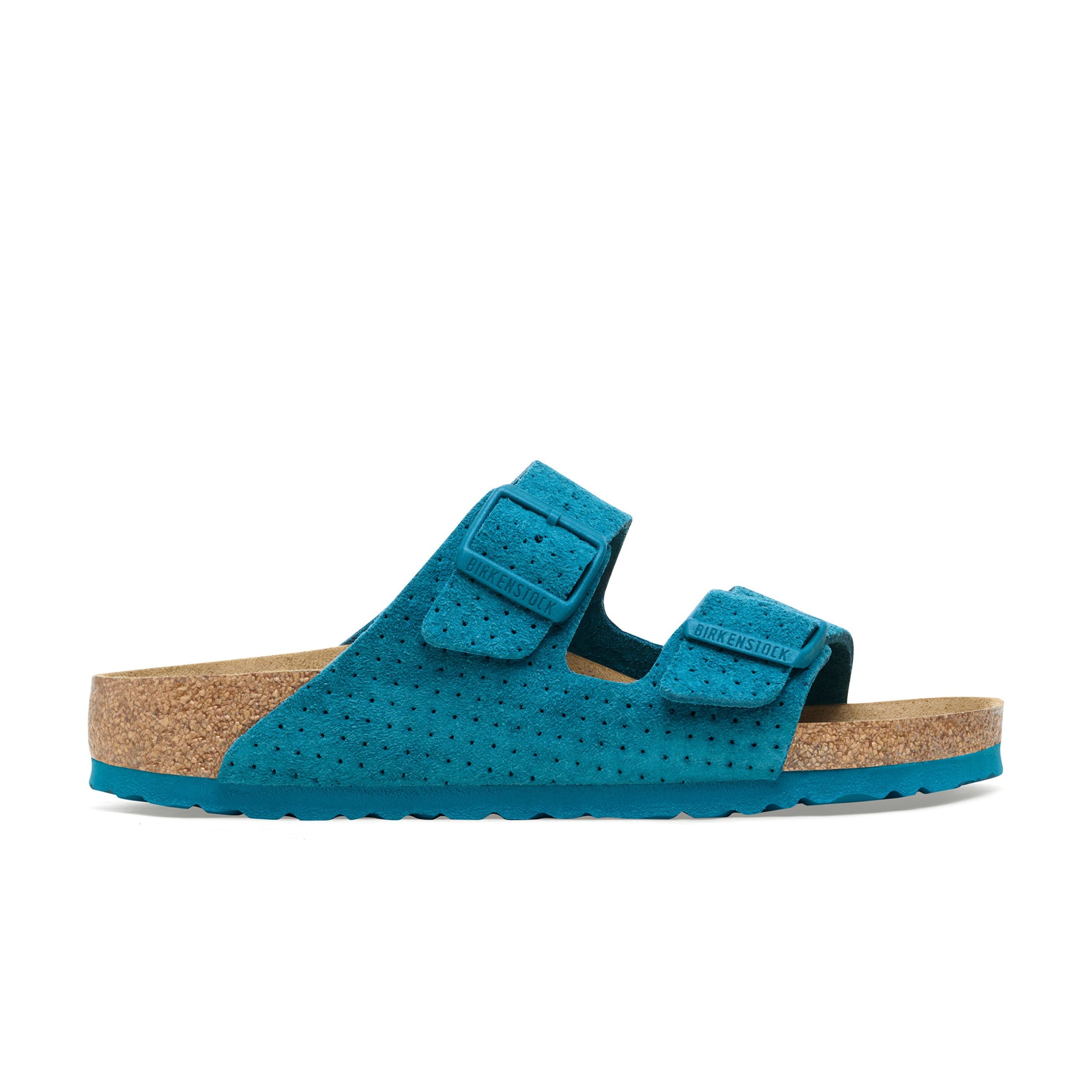 Arizona Deep Turquoise Embossed Suede Leather - Image 2