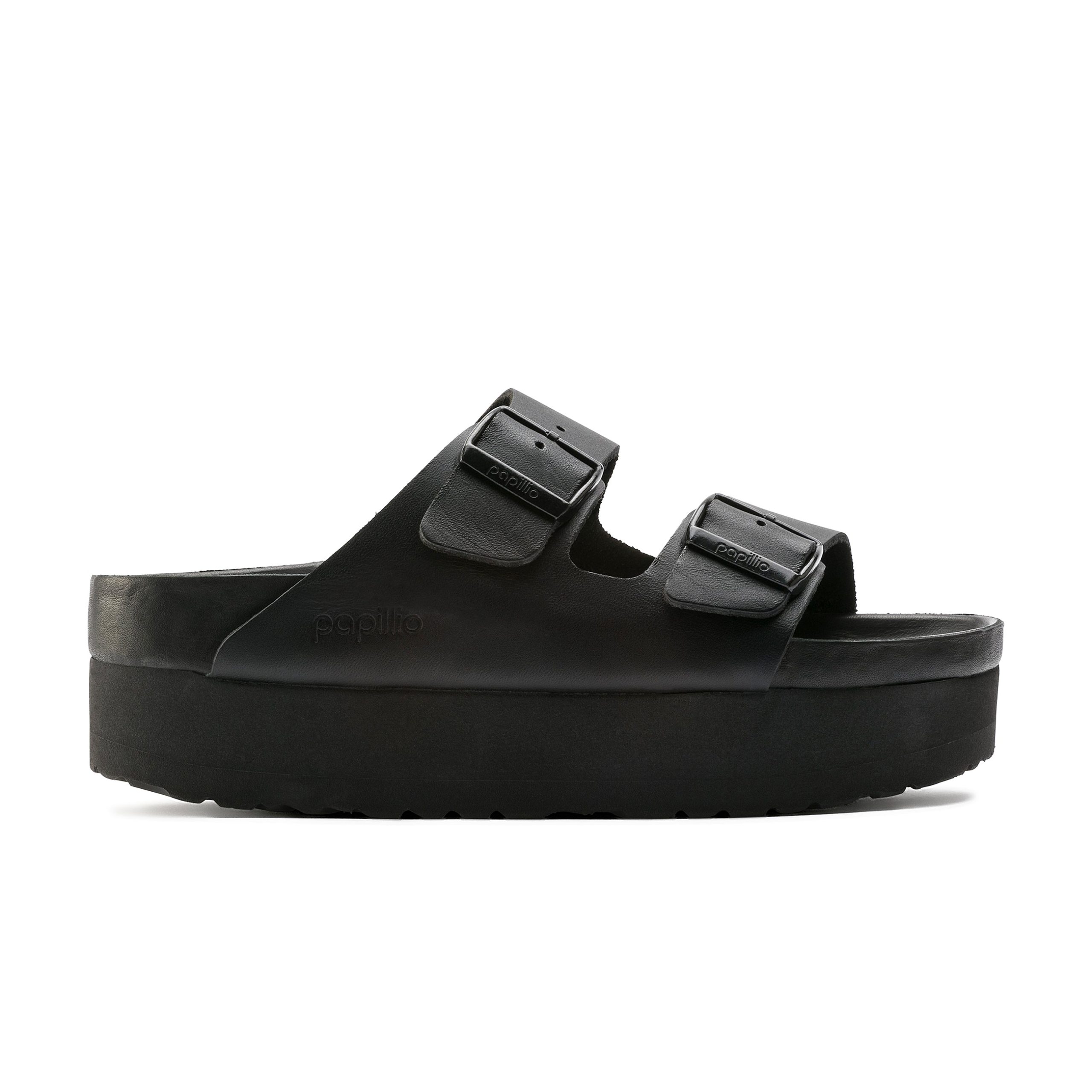Arizona Exquisite Platform Black Natural Leather - Image 2