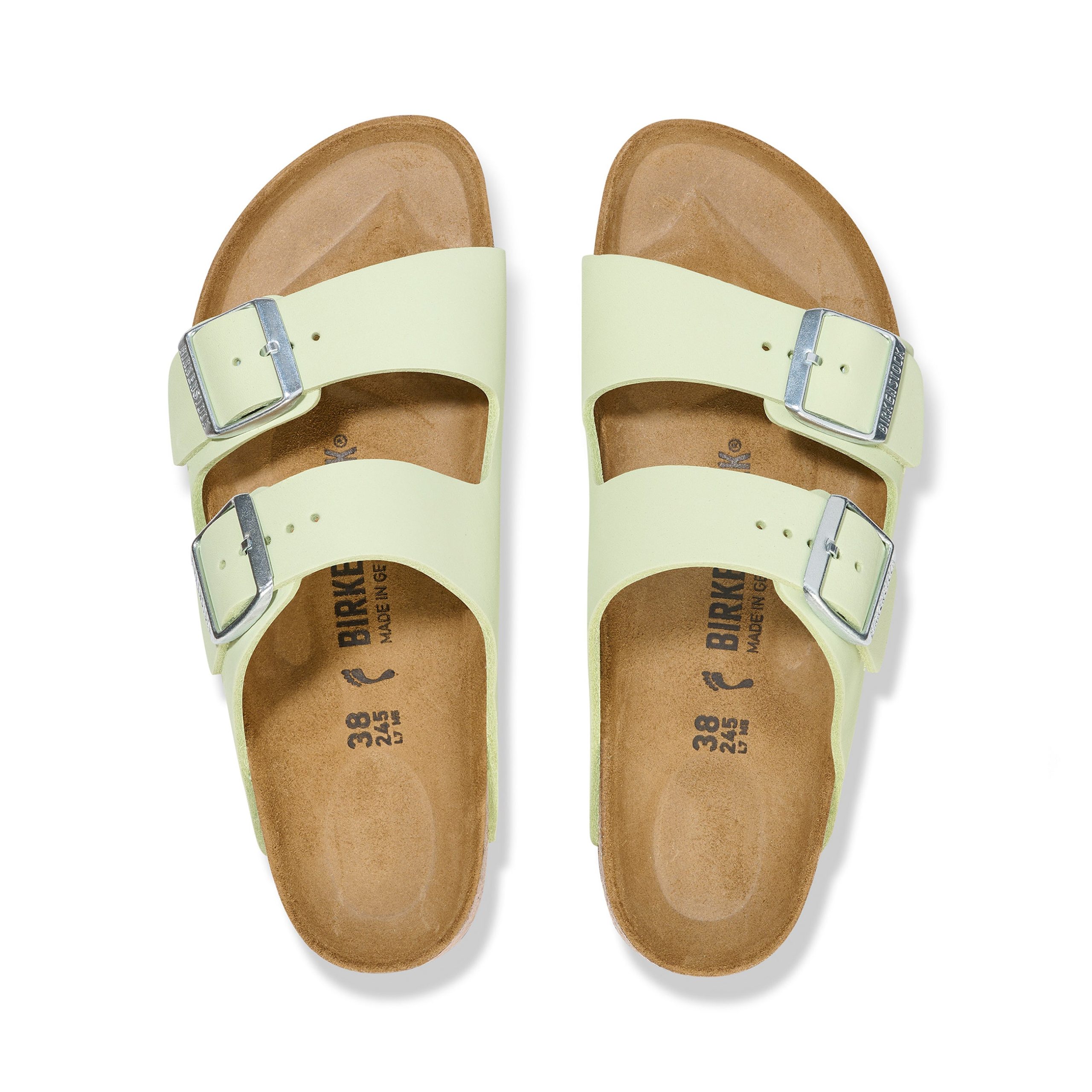 Arizona Faded Lime Nubuck Leather - Image 3