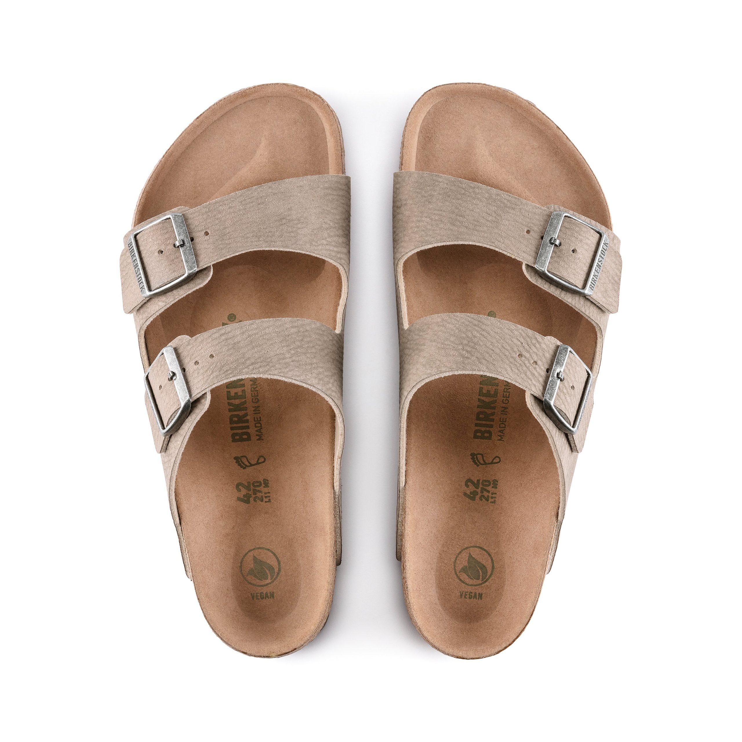 Arizona Vegan Grey Taupe BirkiBuc - Image 3