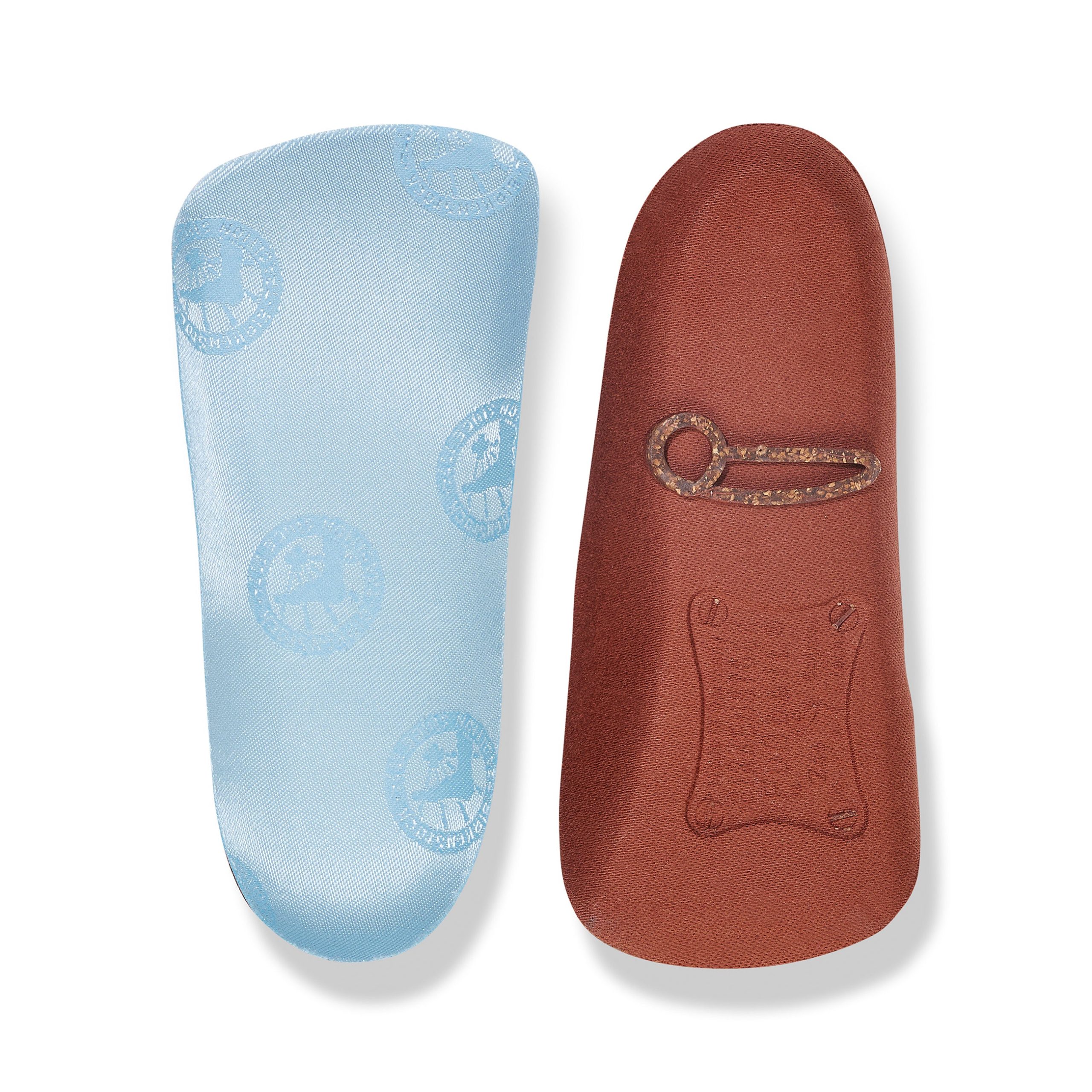 Blue Footbed Heels Textile - Image 4