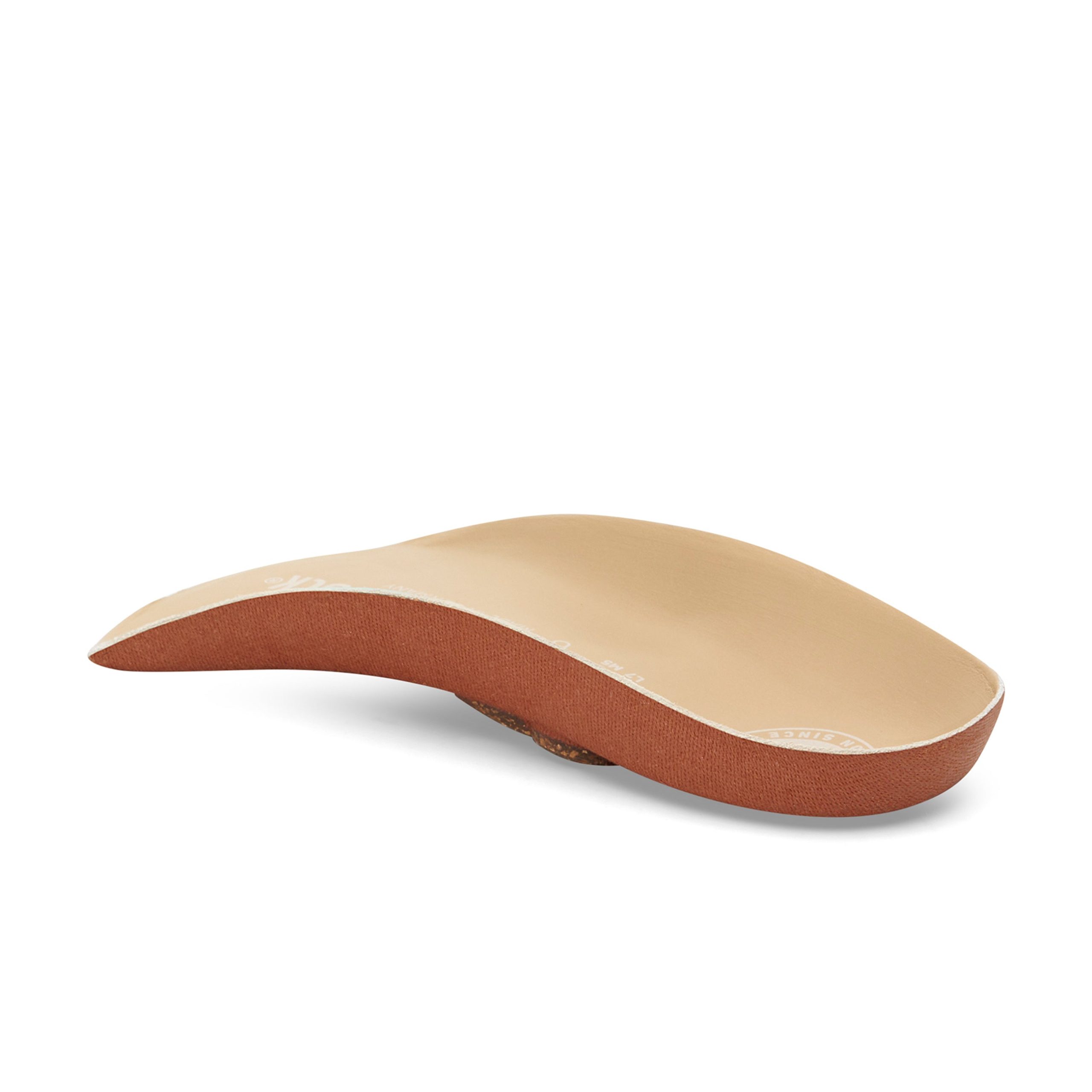 Blue Footbed Beige Leather - Image 2