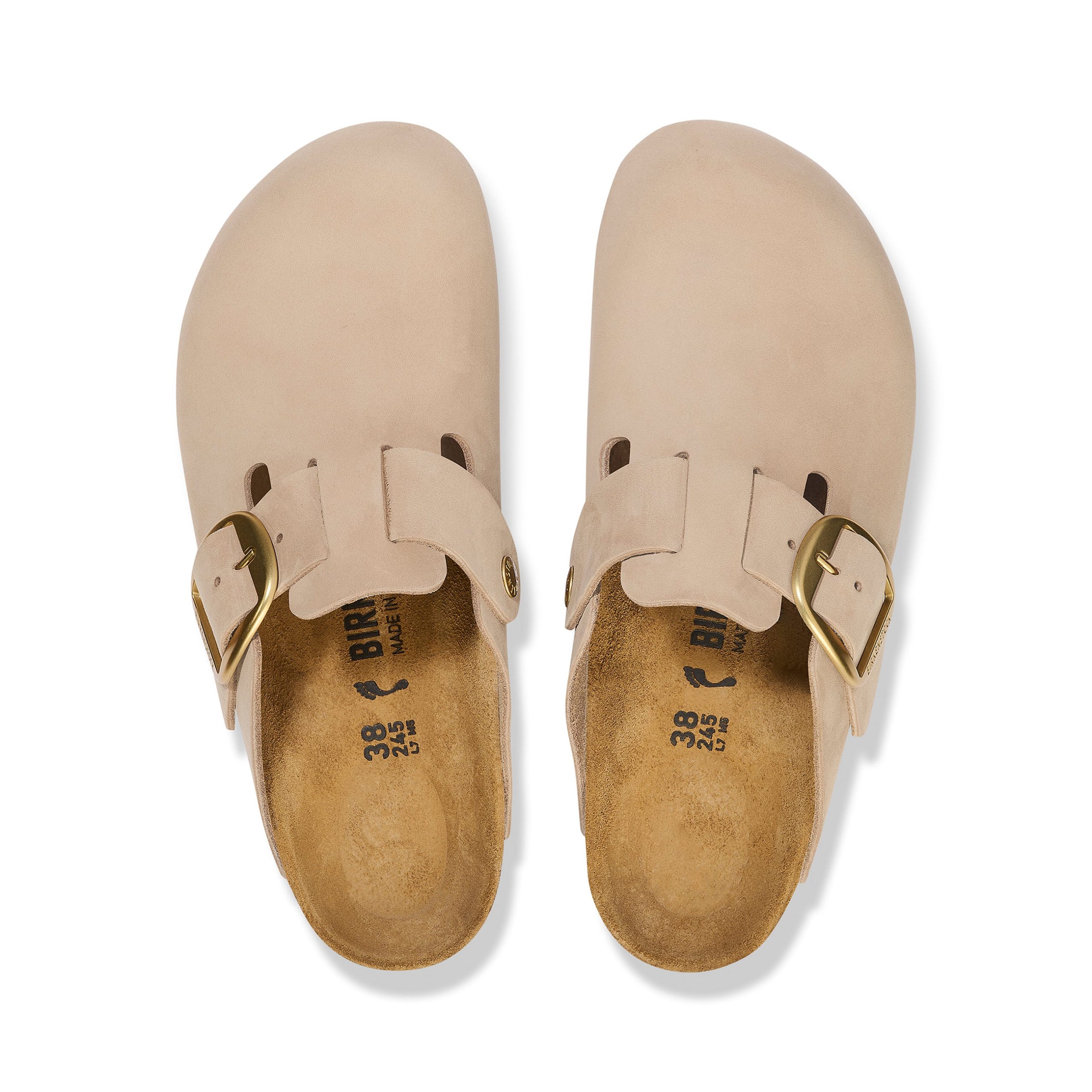 Boston Big Buckle Sandcastle Nubuck Leather - Image 3