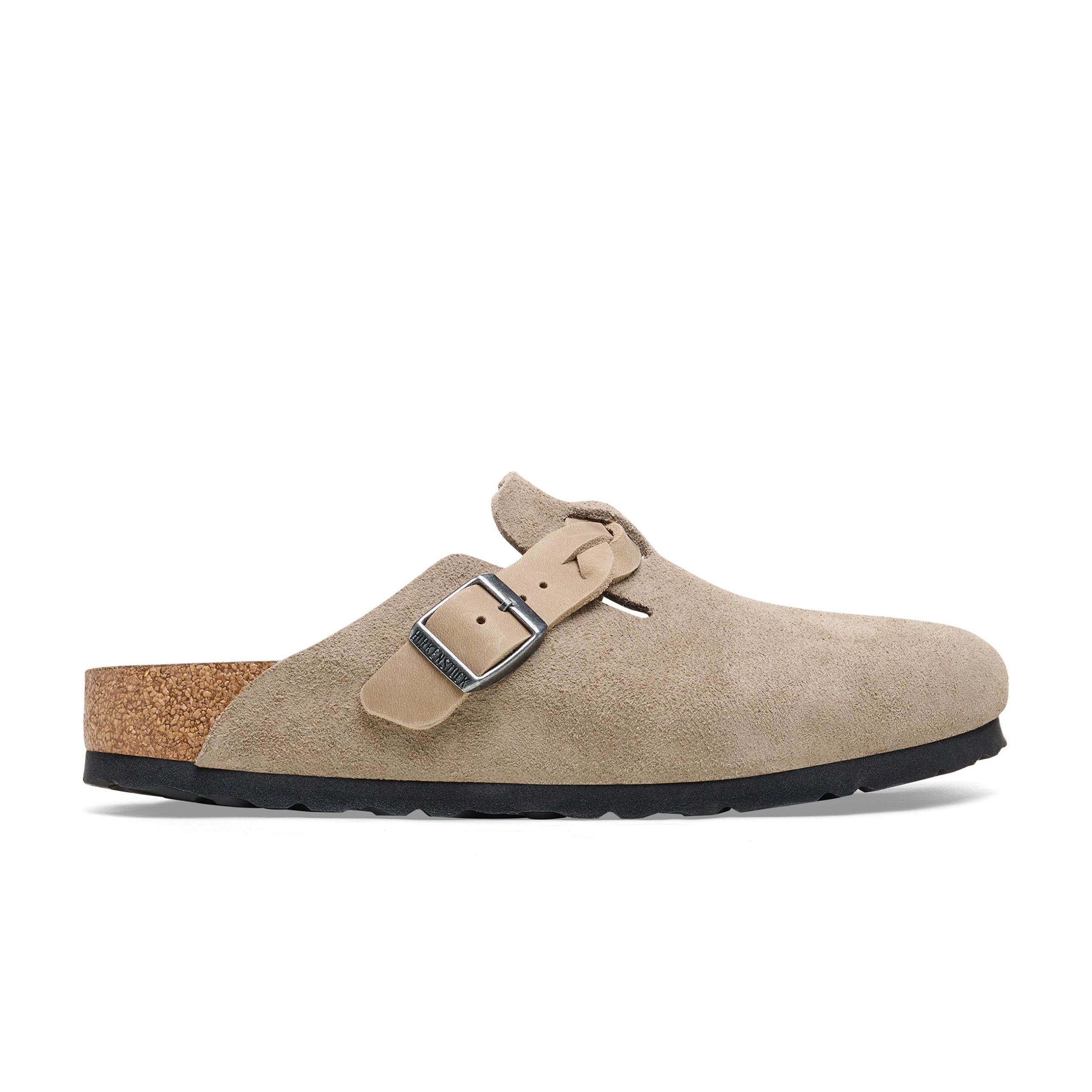 Boston Braided Taupe Suede Leather - Image 2