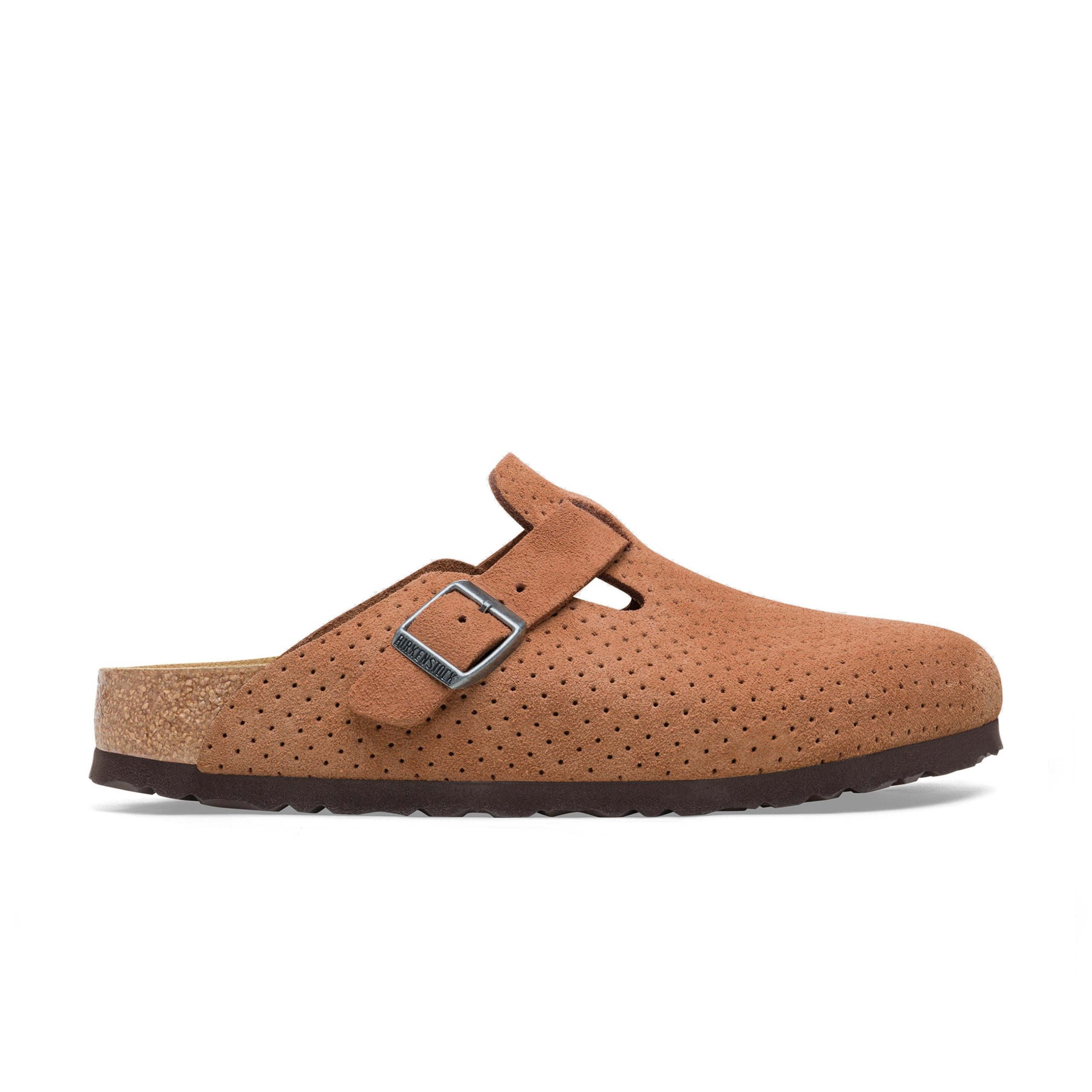 Boston Burnt Orange Embossed Suede Leather - Image 2