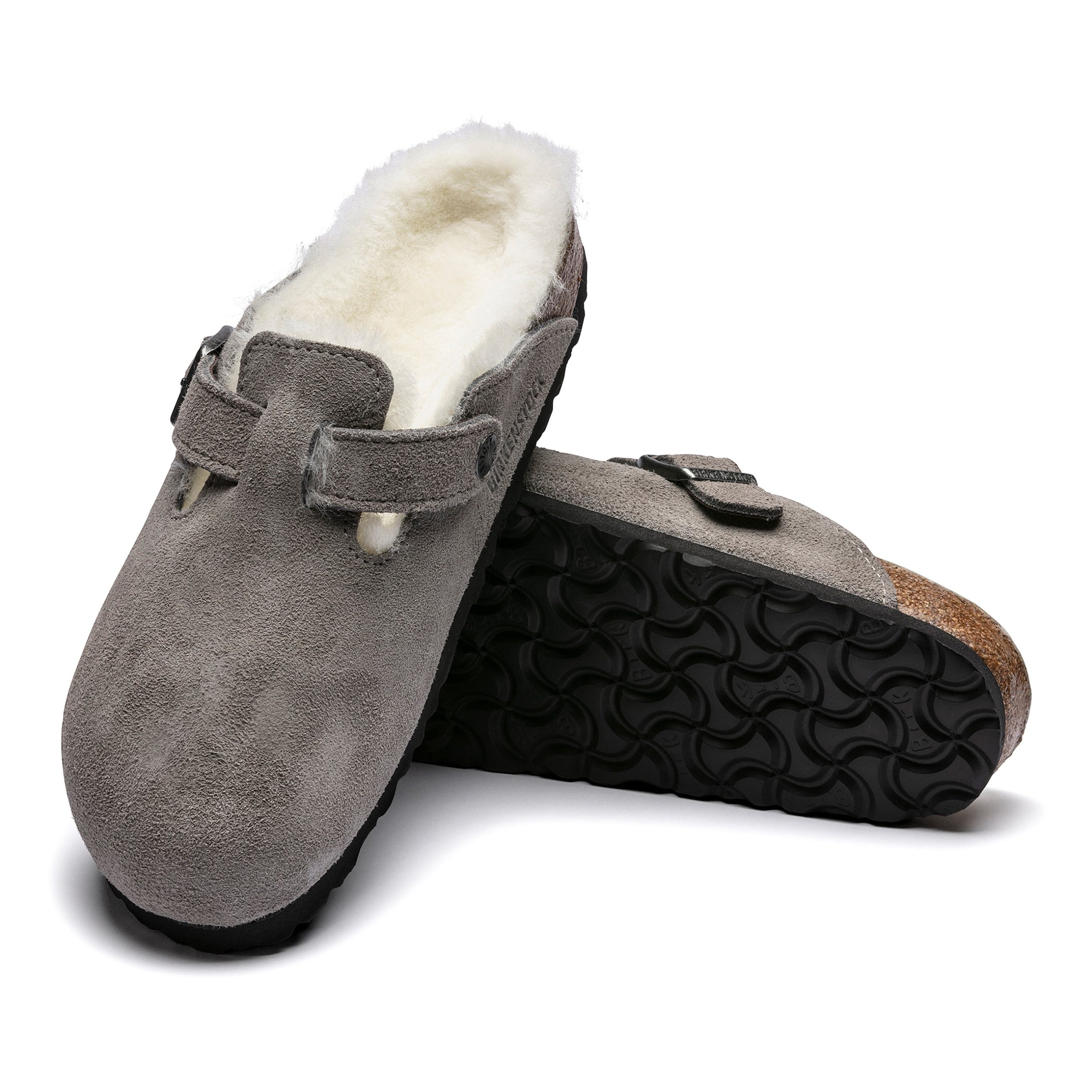 Boston Shearling Stone Coin Suede Leather/Shearling - Image 4