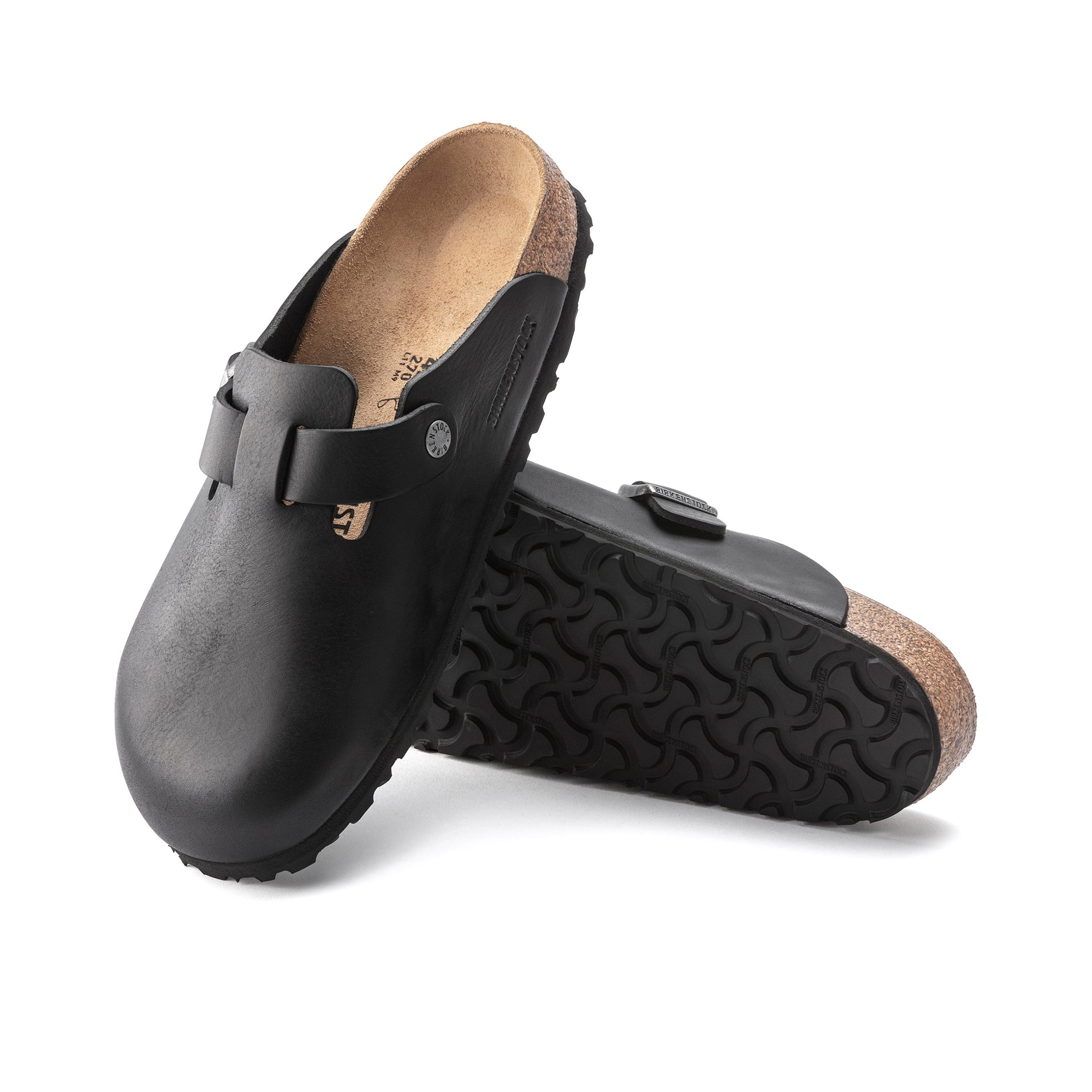 Boston Vintage Wood Black Natural Leather - Image 4