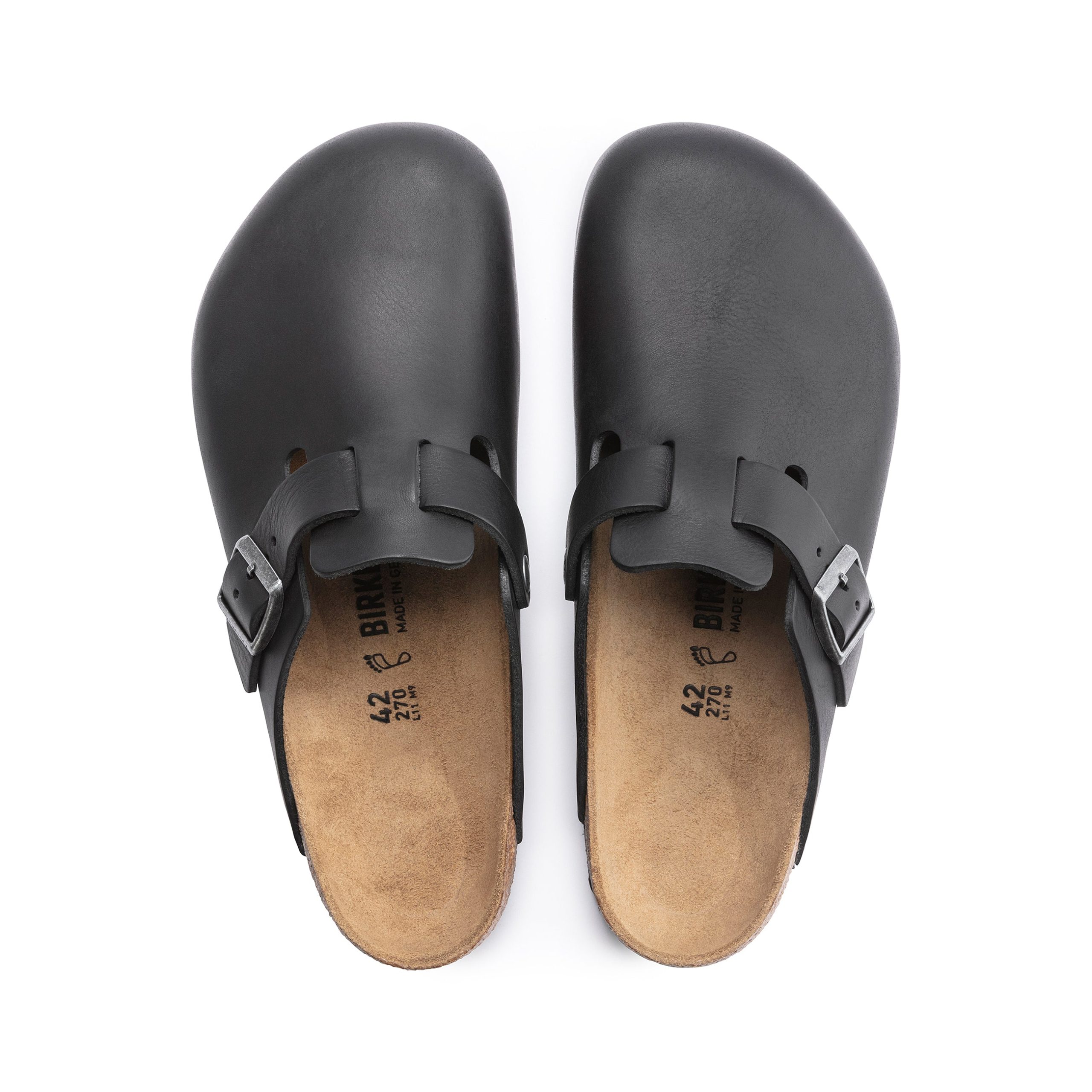 Boston Vintage Wood Black Natural Leather - Image 3