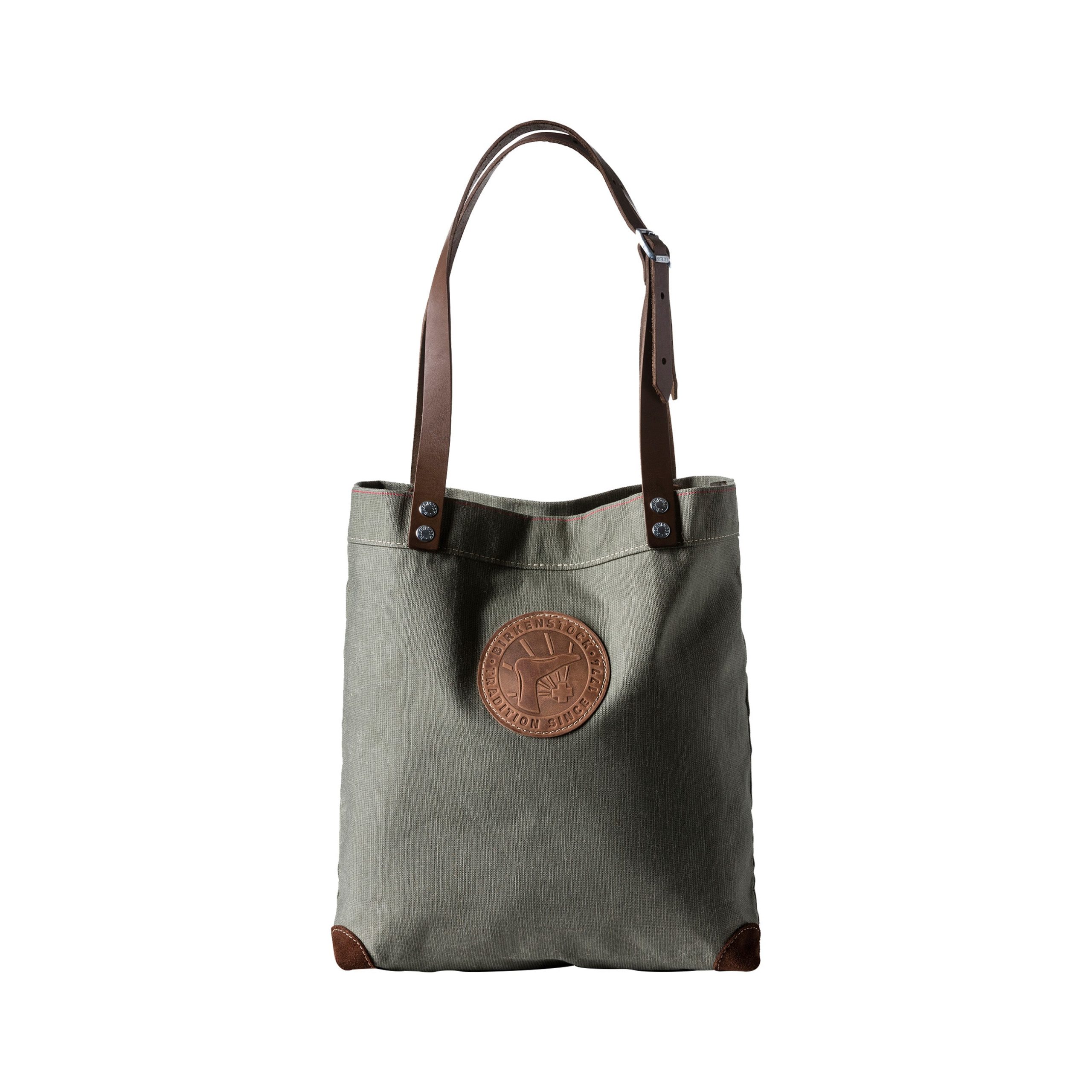 Cologne Bag Medium Olive Green Canvas - Image 2
