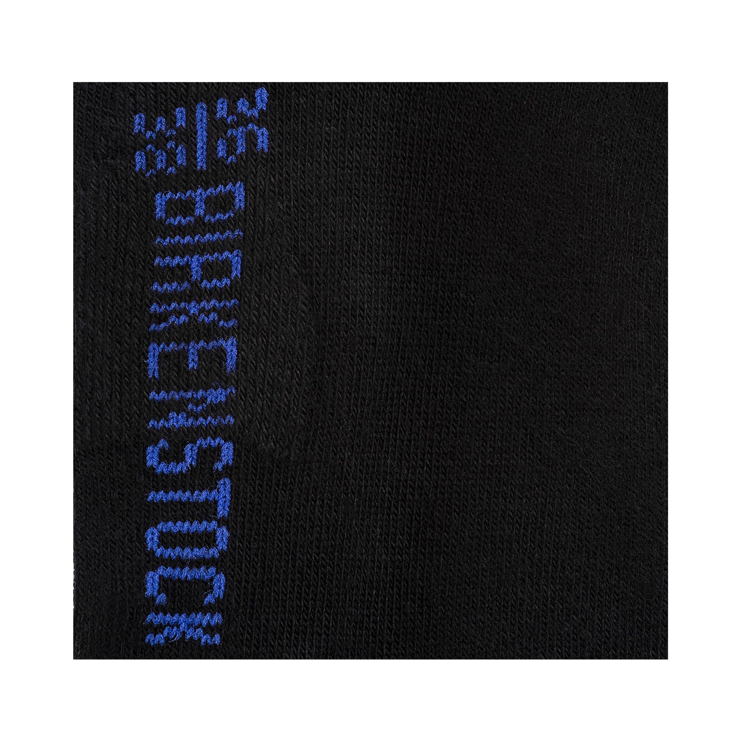 Cotton Sole Invisible Sock Black - Image 2