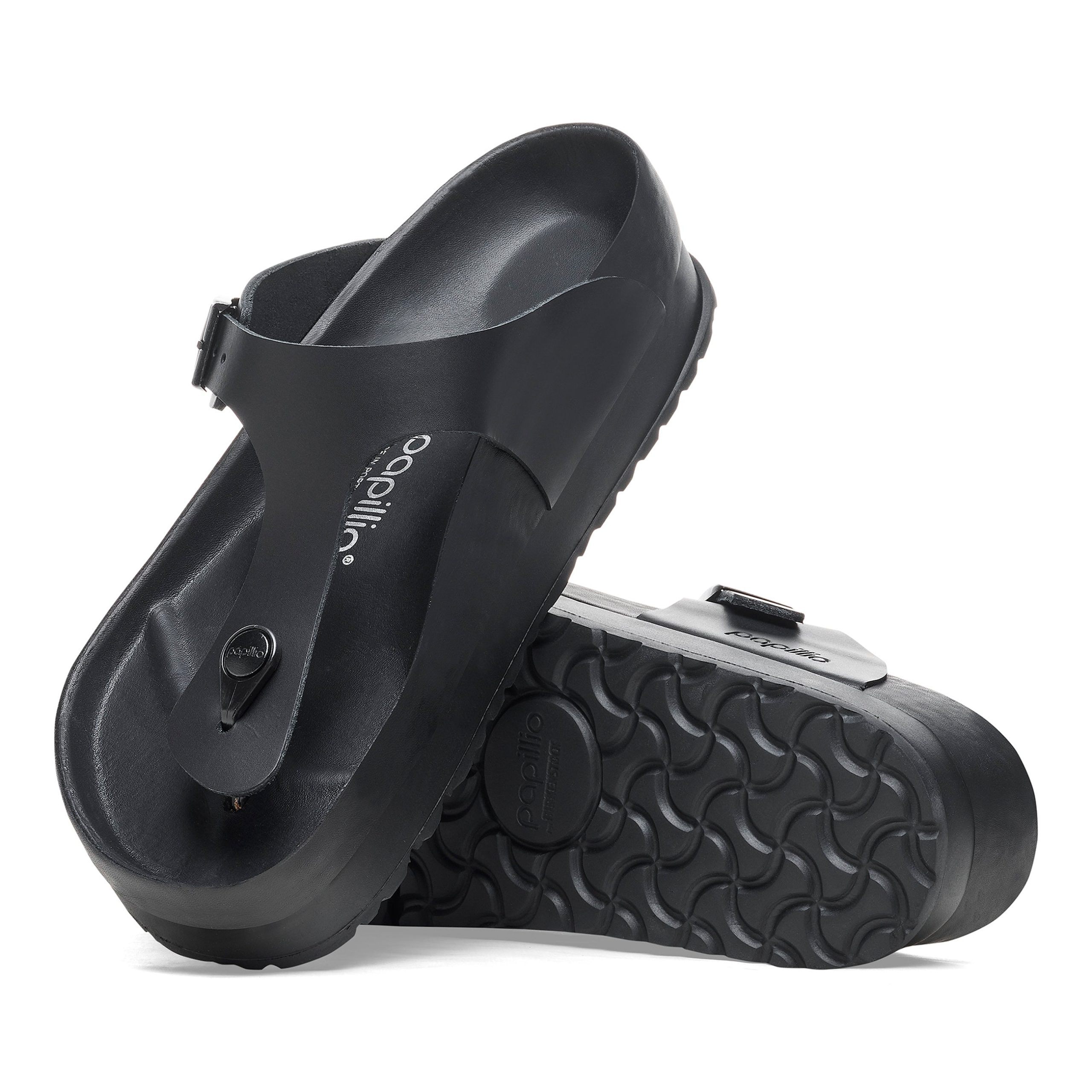 Gizeh Exquisite Flex Platform Black Smooth Leather - Image 4