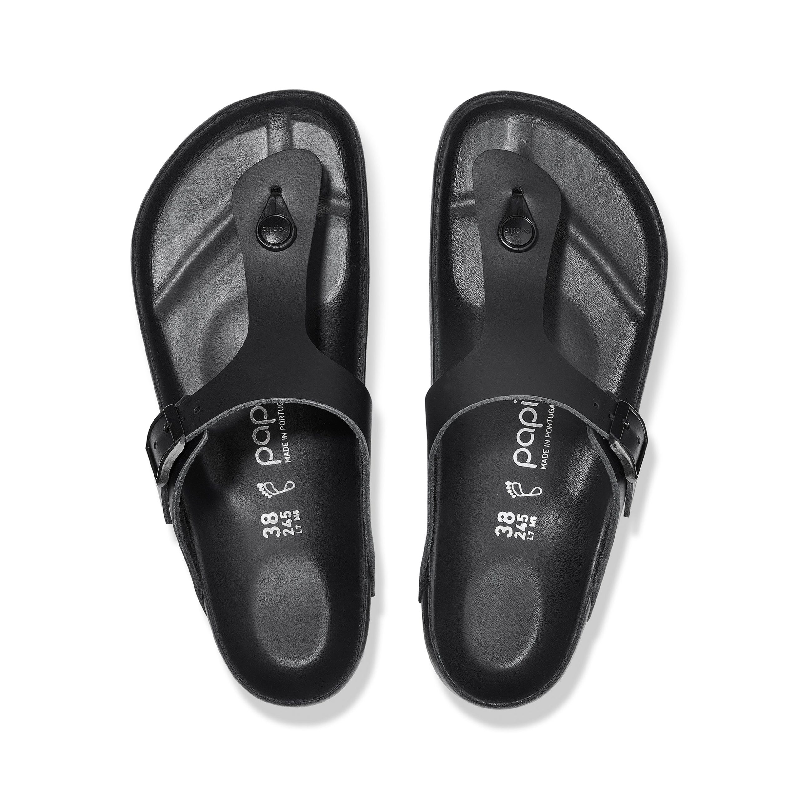 Gizeh Exquisite Flex Platform Black Smooth Leather - Image 3