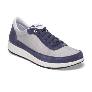 Honnef City Indigo/Stone Coin Nylon Mesh/Suede Leather