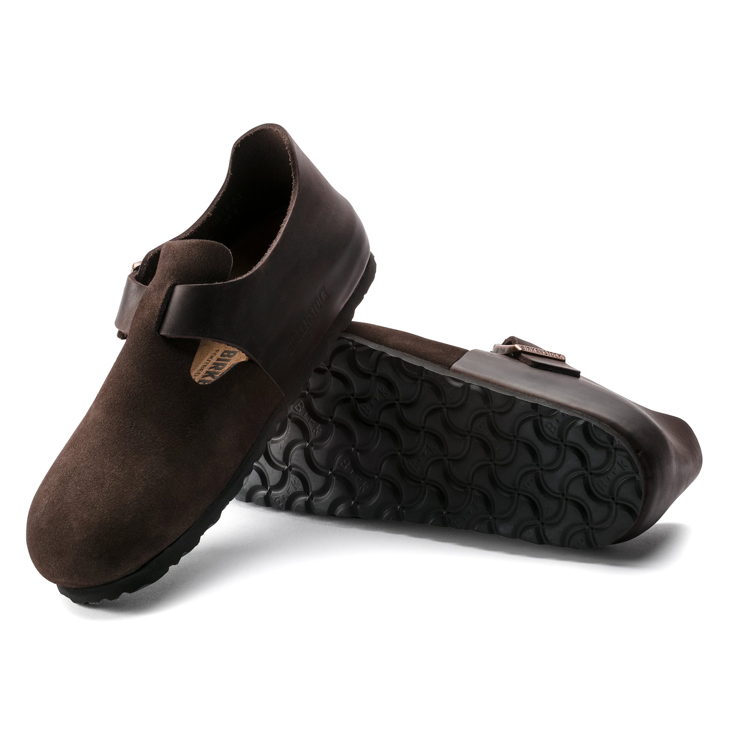 London Ebony Oiled/Suede Leather - Image 4