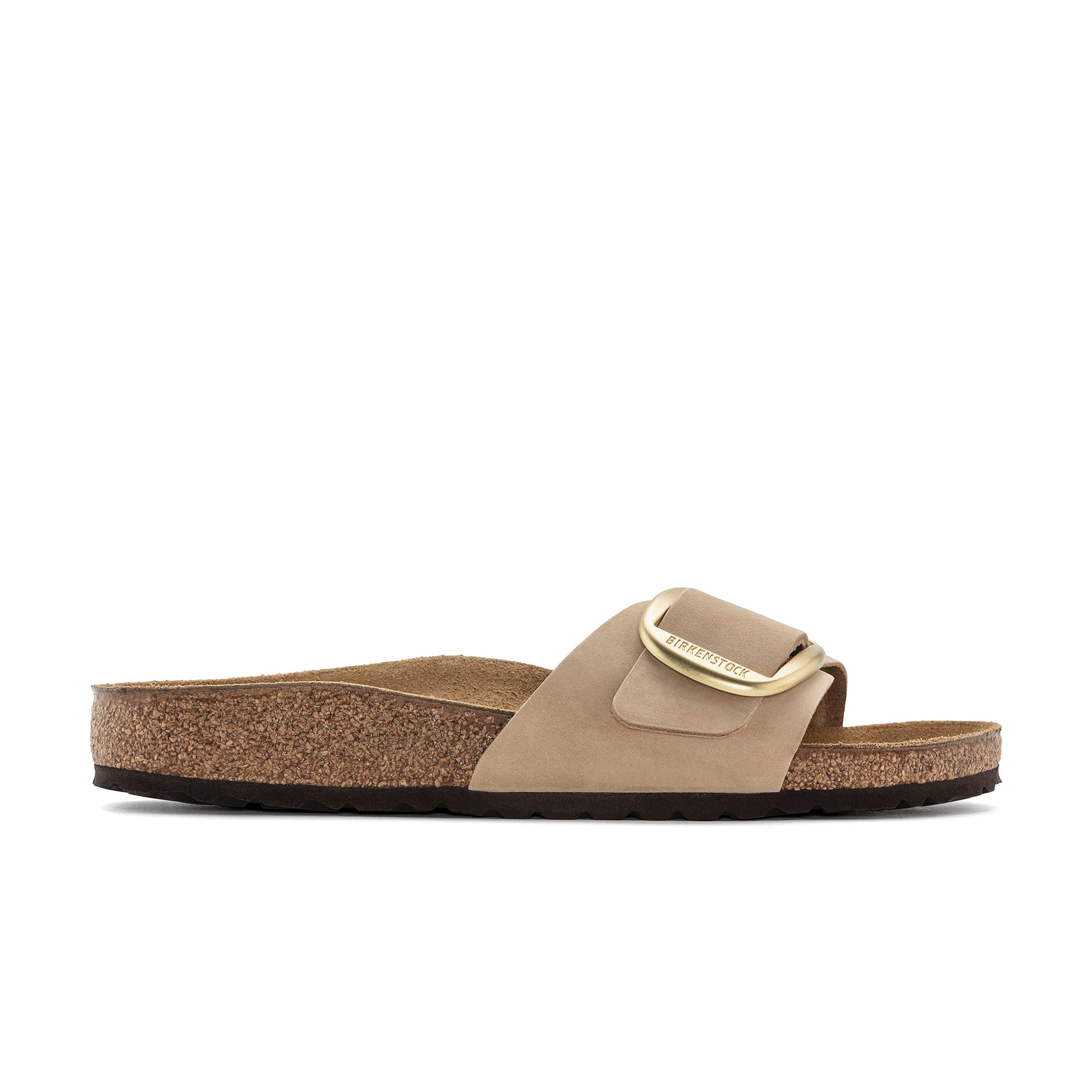 Madrid Big Buckle Sandcastle Nubuck Leather - Image 2