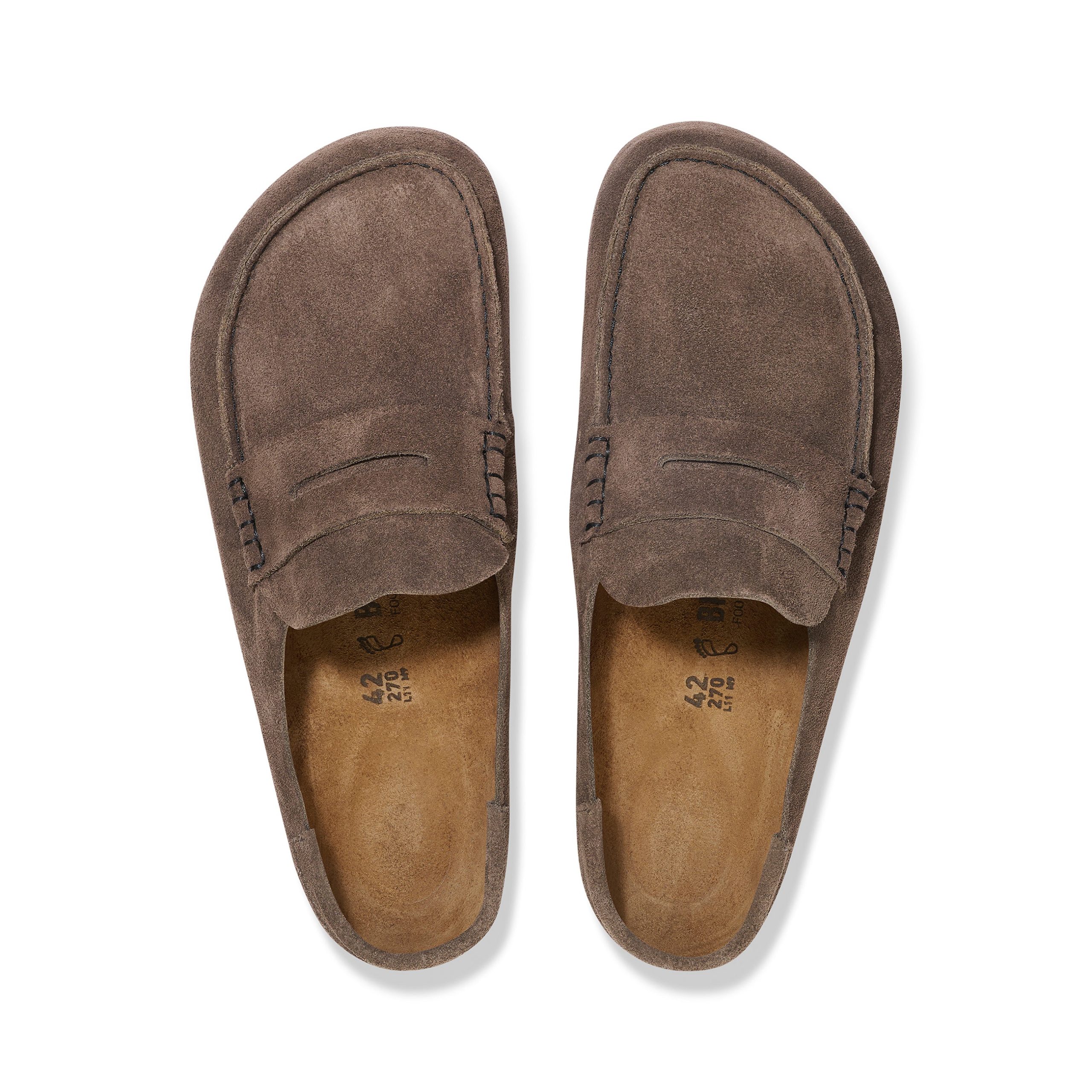 Naples Wrapped Concrete Grey Suede Leather - Image 3