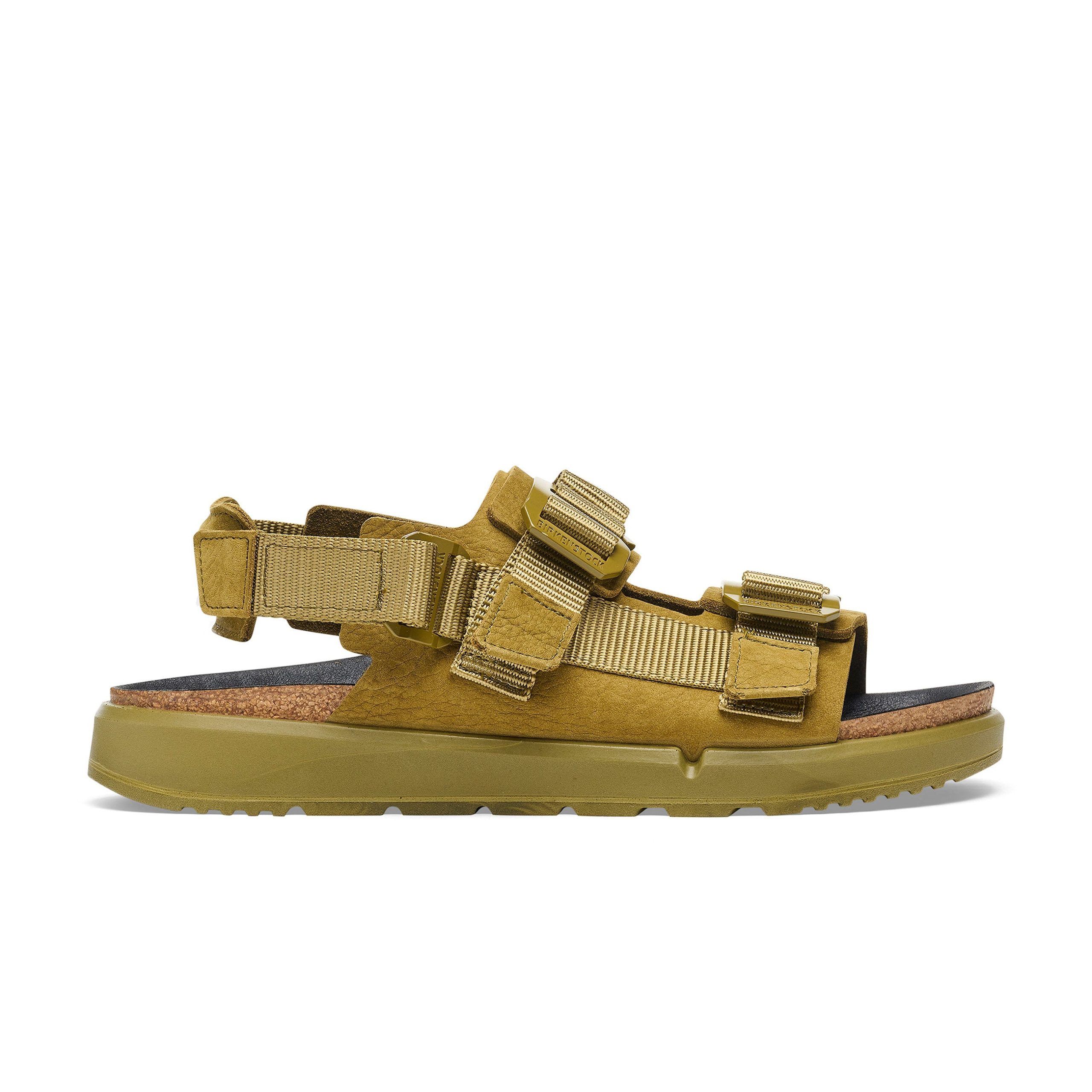 Shinjuku Pine Green Nubuck Leather/Textile - Image 2