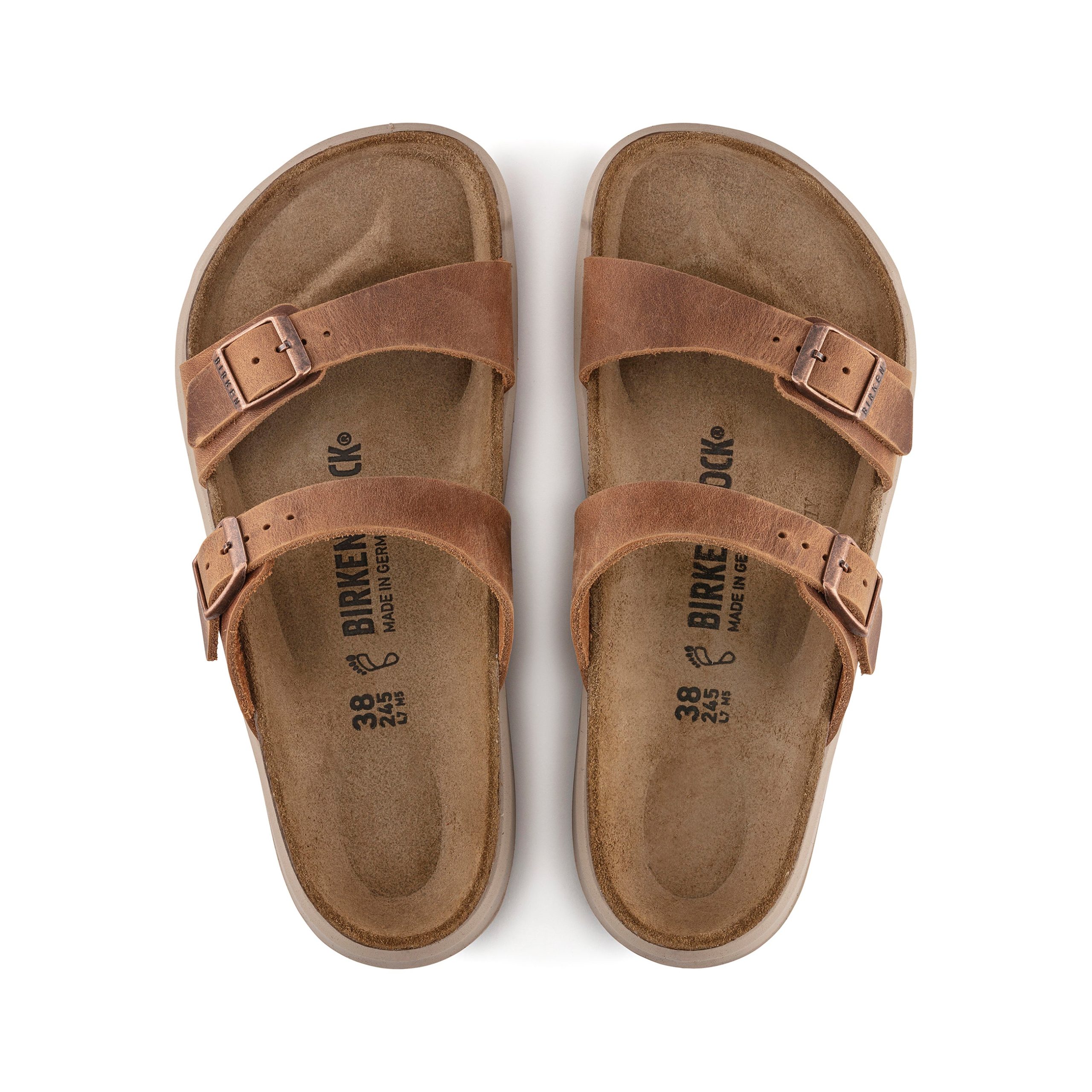 Sierra Cross Town Arctic Ginger Brown Oiled Leather - Image 3