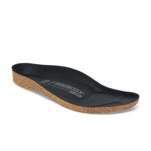 Super Birki Footbed Black Textile