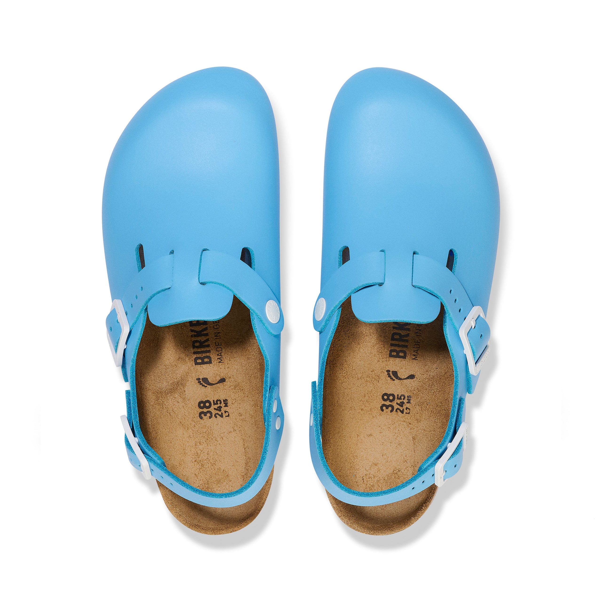 Tokio Pro Sky Blue PU Coated Natural Leather - Image 3