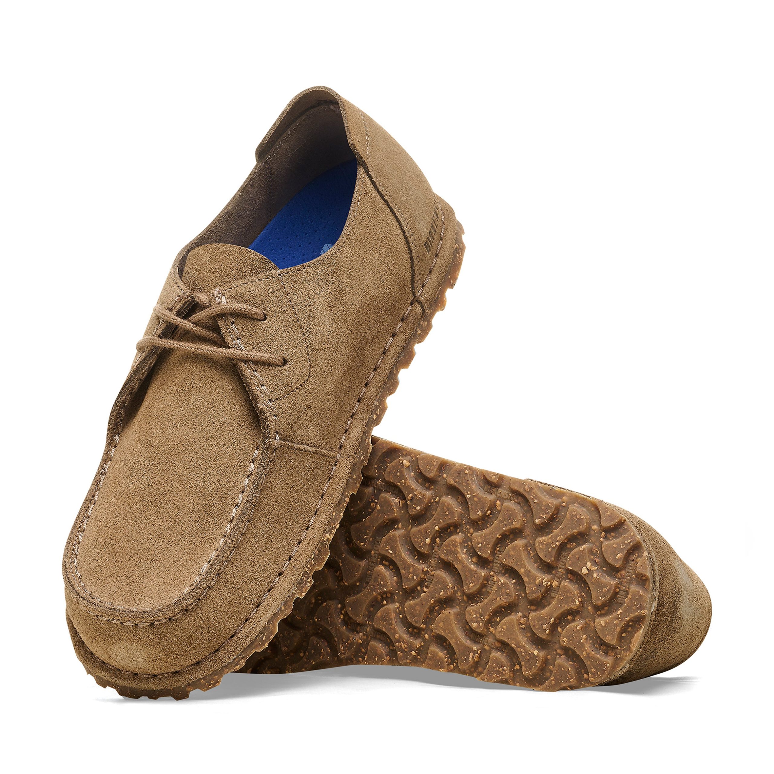 Utti Lace Grey Taupe Suede Leather - Image 4